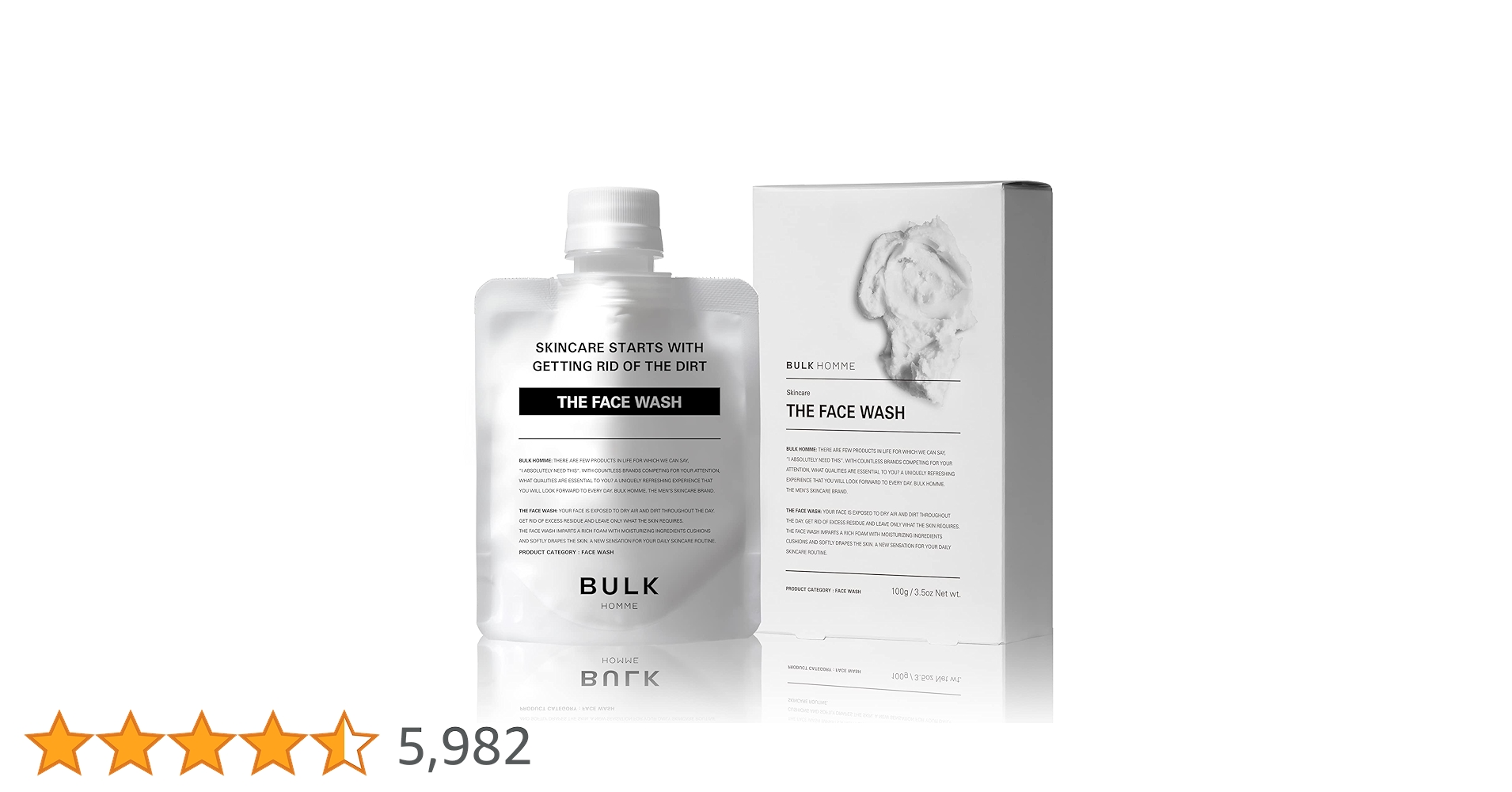 Amazon | バルクオム 洗顔 (洗顔(旧製品)) | BULK HOMME(バルクオム